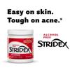 Stridex Medicated Acne Pads, Maximum, 90 Count, Pack of 3  Facial Cleansing Wipes, Alcohol-Free Face Pads, Acne Treatment for Face, For Moderate Acne, Smooth Application view 4