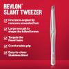 Revlon Multipurpose Hair Removal Tweezer, High Precision Slant Tip Tweezers for Men, Women & Kids, Stainless Steel (Pack of 1) view 2