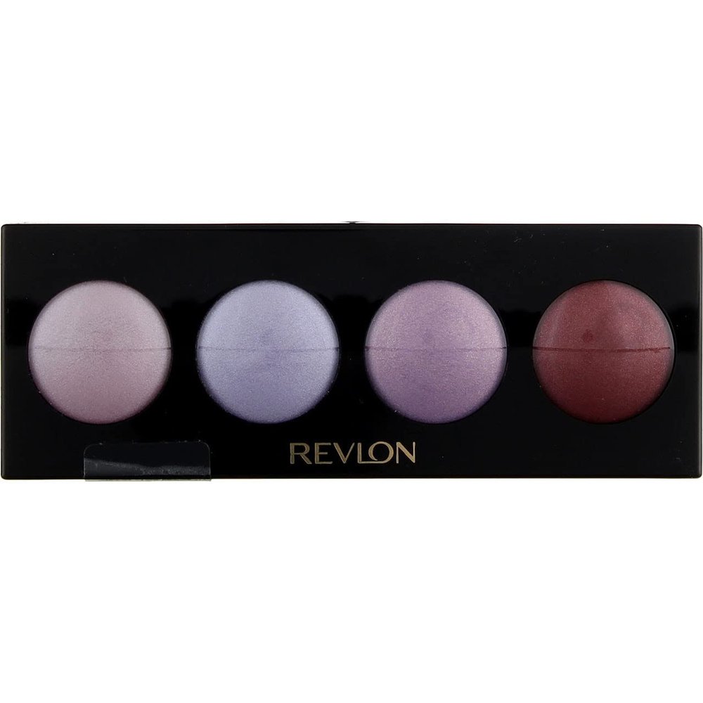 Revlon Crme Eyeshadow Palette, Illuminance Eye Makeup with Crease- Resistant Ingredients, Creamy Pigmented in Blendable Matte & Shimmer Finishes, 701 Wild Orchids, 0.12 Oz