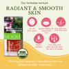 MOOM - Organic Sugar Wax Hair Removal Kit for Underarm, Face & Bikini, Infused with Tea Tree Oil, Includes Wax Strips & Sticks, Ideal for Sensitive Skin - 6 oz view 4