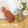 Pumice Stone for Feet Lasts 5+ Years Foot Exfoliator Scrubber Callus Remover Made of Natural Terra-Cotta view 2