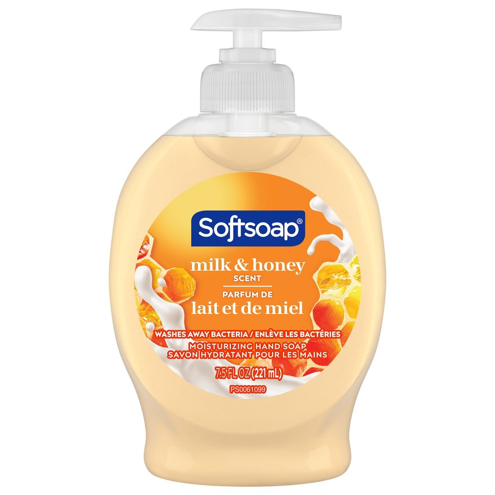 Softsoap Naturals Moisturizing Liquid Hand Soap, Milk & Honey - 7.5 fl oz