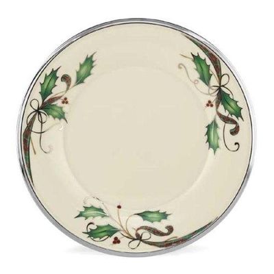 Lenox Holiday Nouveau Platinum 9 Accent Plate