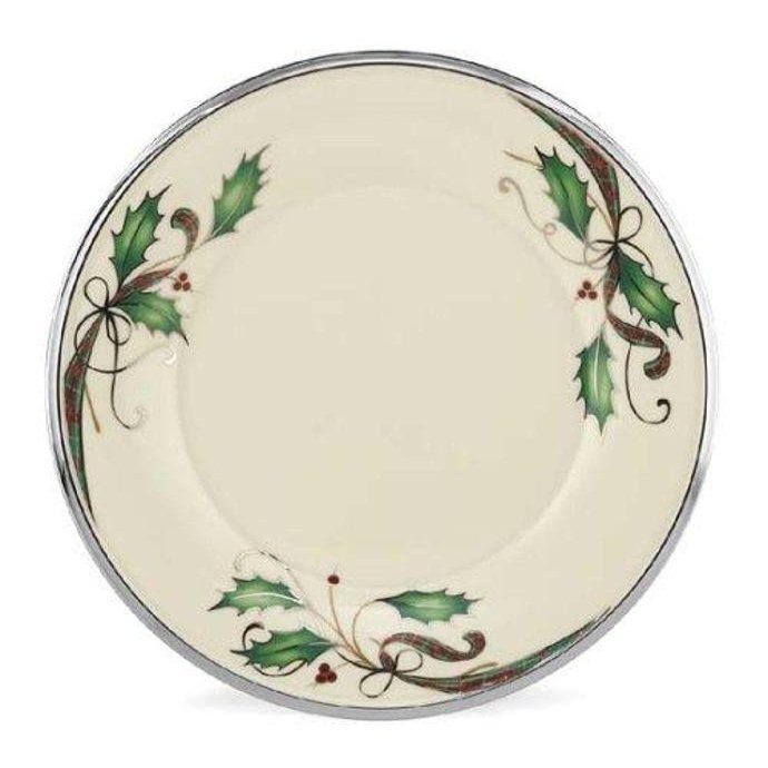 Lenox Holiday Nouveau Platinum 9 Accent Plate