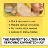 No-Tweeze Hard Wax Hair Remover, Needs No Strips, Made with Pure Beeswax, 4 oz. view 4