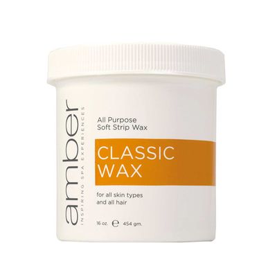 Amber Classic All Purpose Soft Strip Wax for All Skin and Hair Types, 16 Ounce
