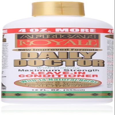 African Royale Daily Doctor Maximum Strength Leave-in Conditioner, 12 Oz