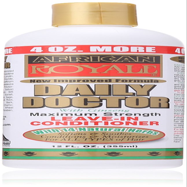 African Royale Daily Doctor Maximum Strength Leave-in Conditioner, 12 Oz