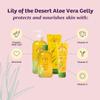Lily Of The Desert Gelly Moisturizer - 99% Organic Aloe Vera Gel for Skin, After Sun Care with Aloe, Vitamin E Oil, and Vitamin C for Sunburn Relief, 4 Fl Oz view 4
