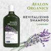Avalon Organics Revitalizing Lavender Shampoo, For Smooth, Shiny, Touchably Soft Hair For Normal To Dry Hair, 11 Fluid Ounces view 4
