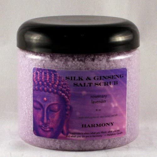16 oz Zen Silk & Ginseng Salt Scrub Harmony
