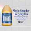 Dr. Bronner's- Pure-Castile Magic Liquid Soap (Peppermint 64,oz)- Made with Regenerative Organic Certified Oils- For Hand, Body, Face, Laundry, Pets & Dishes- Concentrated, Vegan, Non-GMO view 2