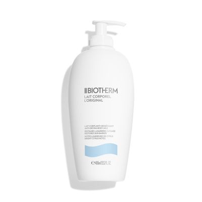 Biotherm Lait Corporel Anti-drying & Repairing Body Milk, For All Skin Types Contains Regenerating Biotech Plankton, Vitamin E, And Nourishing Lipids That Strengthen The Skin Barrier, 13.5 Fl. Oz.