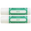 Lip Balm (Pack of 2) - Moisturizing Solution for Dry, Chapped Lips - Smooth, Soothing Salve of Shea Butter, Bees Wax, Sweet Almond Oil, Vitamin E, Pure Essential Oils (Mint) view 1