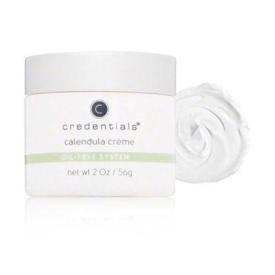 Credentials Calendula Crme  Lightweight & Soothing Moisturizer for Oily & Acne-Prone Skin, Brightens & Balances with Bergamot, Lemon Bioflavonoids & Antioxidant-Rich Botanicals