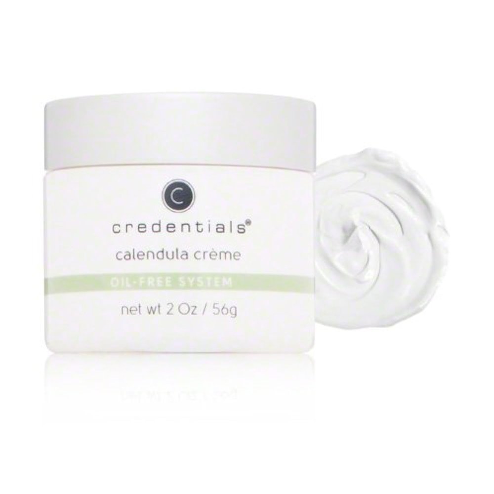 Credentials Calendula Crme Lightweight & Soothing Moisturizer for Oily & Acne-Prone Skin, Brightens & Balances with Bergamot, Lemon Bioflavonoids & Antioxidant-Rich Botanicals