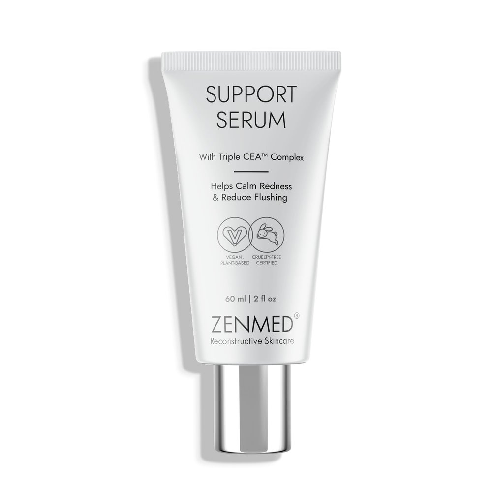 ZENMED Hydrating Support Serum for Face - Serum for Face | Anti-Aging Facial Serum with Collagen - Face Serum for Women - 2 oz.
