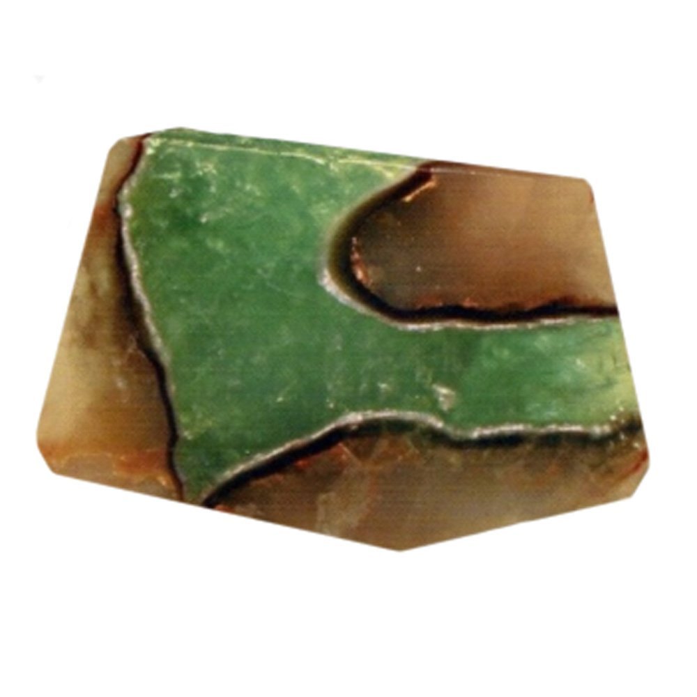 SoapRocks TS Pink Aqua Geode Soap that looks like a Rock ~ 6 oz. Gem Rocks Birthstone Jabn Gemstone