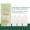 Clean + Easy Fine Line Wax Roller Heads  Roll On Wax Applicator for Precise Hair Removal on Face, Brows & Upper Lip, 3 Pack view 2