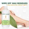 Clean + Easy After Wax Remover  After Wax Care Oil with Wheat Germ, Post Waxing Cleanser for Skin & Wax Residue, 16 oz view 2