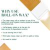 Clean + Easy Original Roll On Wax  Small Wax Refill Cartridges for Hair Removal, Fast & Easy Roll On Applicator for Face, Brows & Delicate Areas, 3 Pack view 4