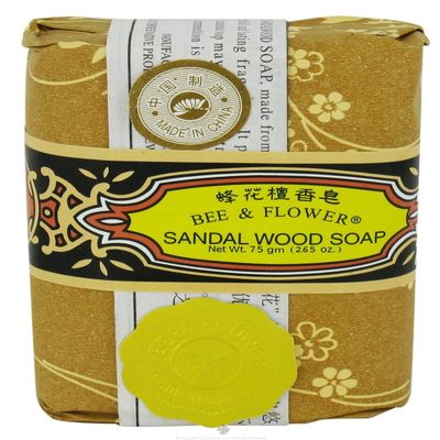 Bee & Flower Soap Bar Sandalwd