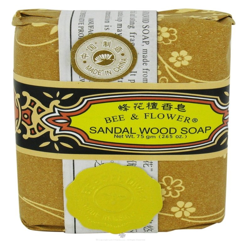 Bee & Flower Soap Bar Sandalwd