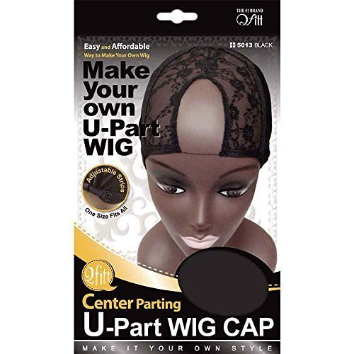 (12 Pack) Qfitt  Center Parting U-Part Wig Cap #5013