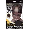 (12 Pack) Qfitt  Center Parting U-Part Wig Cap #5013 view 1