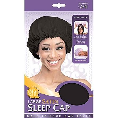 (12 Pack) Qfitt  Satin Sleep Cap #151