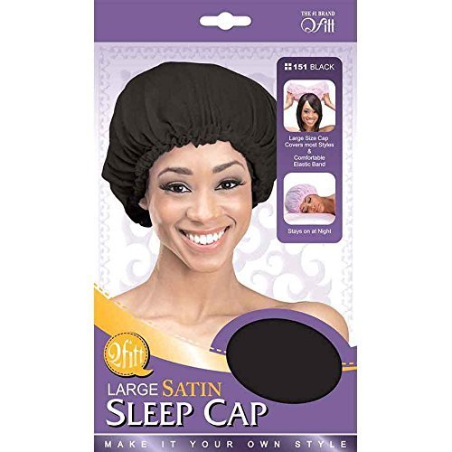 (12 Pack) Qfitt  Satin Sleep Cap #151