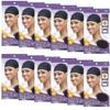 (12 Pack) Qfitt- Wide Band Stocking Wig Cap #100 view 1