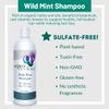 Organic Excellence Natural Organic Shampoo, Wild Mint & Rosemary, Chemical Free, Plant-Based, Toxin-Free, Cruelty-Free, Certified Herbs & Oils For Healthy Full-Bodied Hair 16 fl. oz view 4