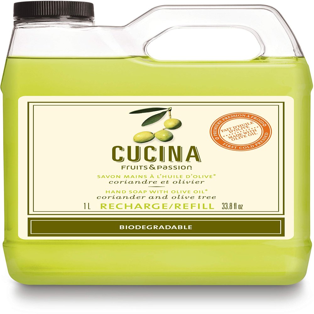 Cucina Coriander and Olive Tree 33.8 oz Purifying Hand Wash Refill