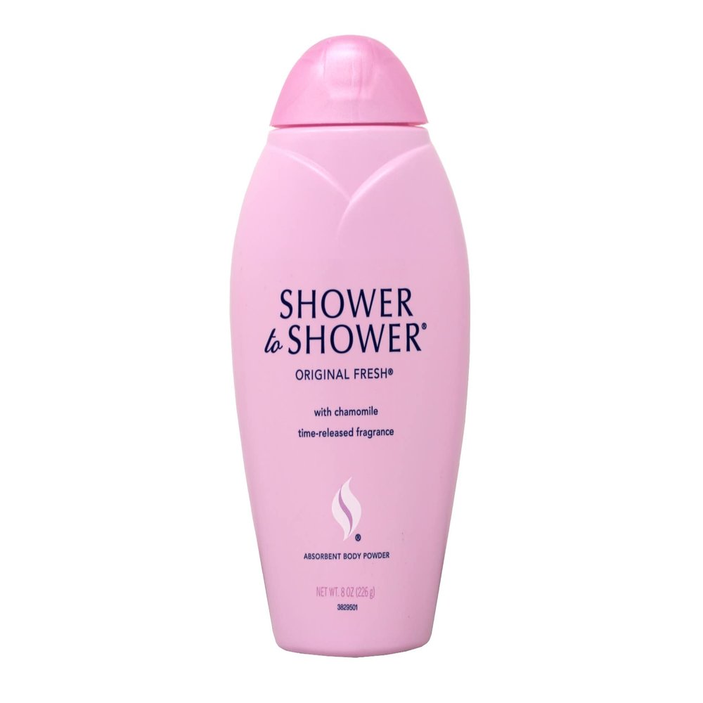 Shower To Shower Original Body Powder, 8 Ounces (1 Pack)