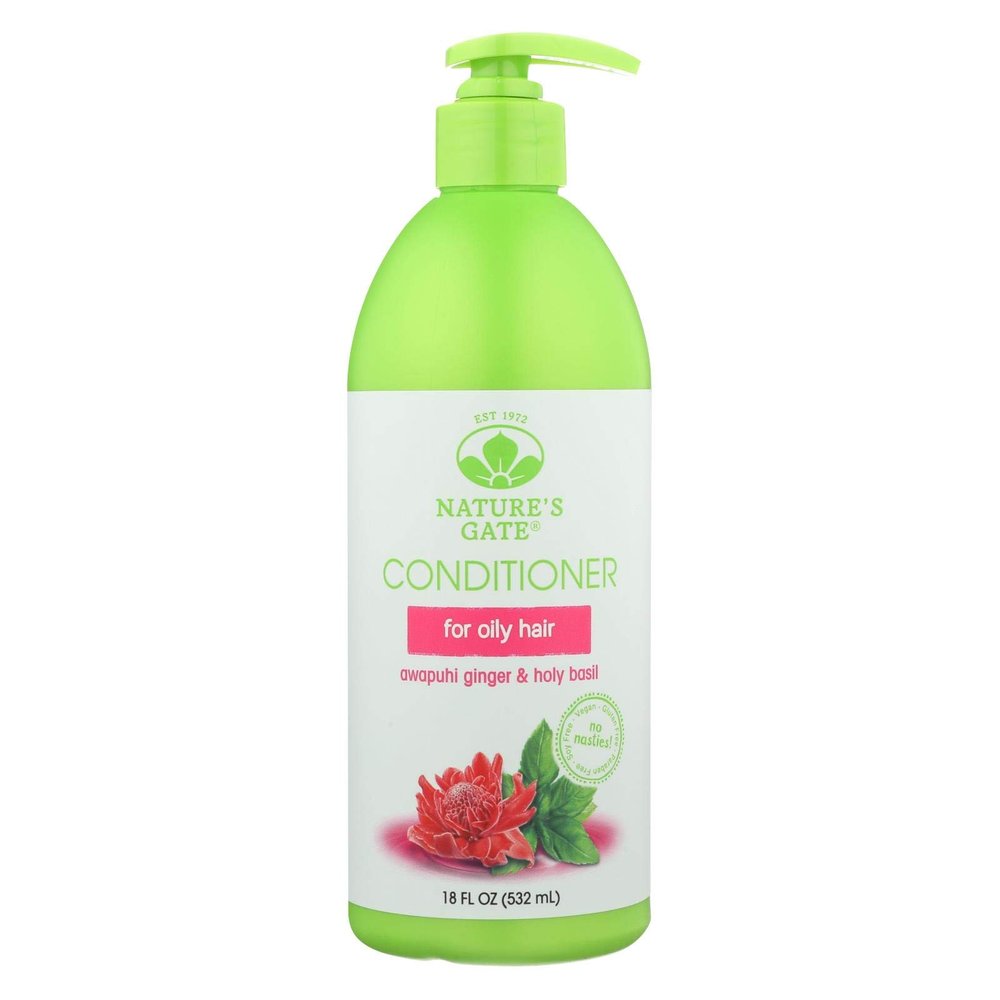 Nature's Gate Volumizing Conditioner, Awapuhi Ginger + Holy Basil 18 oz