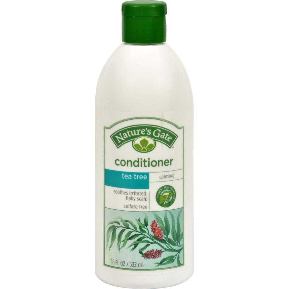 Nature's Gate Tea Tree + Sea Buckthorn Calming Conditioner, 18 Fluid Ounce