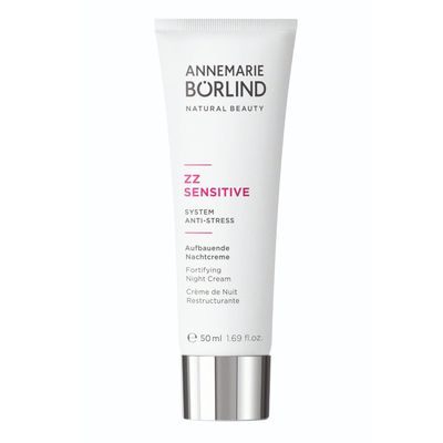 ANNEMARIE BRLIND  ZZ SENSITIVE Fortifying Night Cream  Natural Facial Moisturizer with Vitamin C + E and Golden Orchid Extract for Sensitive and Damaged Skin  Step 4 of 5-1.69 Oz.