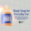 Dr. Bronner's Pure-Castile Magic Soap Liquid (Peppermint, 1 Gallon)  Made with Regenerative Organic Certified Oils - For Face, Hair, Laundry, Dishes- Hand Soaps & Body Wash view 2
