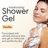 ShiKai Daily Moisturizing Shower Gel (Vanilla, 1 gallon) | With Hydrating Aloe Vera & Oatmeal | Scented Body Wash for Dry Skin Relief view 2