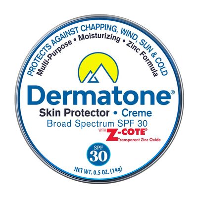 Dermatone Skin Protector w/Zinc | Skin Balm for Face & Lips | Barrier Cream for Sun, Wind & Cold | SPF 30 Zinc Sunscreen | Moisturize, Heal & Repair Dry Skin, 0.5 oz