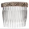France Luxe Basic Side Comb, Opera Silver - Versatile Styling Solution view 1