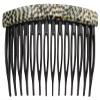 France Luxe Basic Side Comb, Opera Silver - Versatile Styling Solution view 2