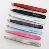 Body Toolz Slanted Purple Tweezers view 1