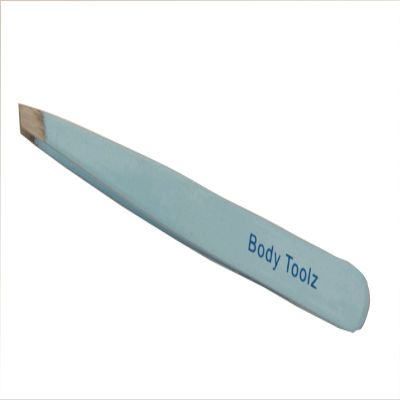 Body Toolz Slanted Sky Blue Tweezers