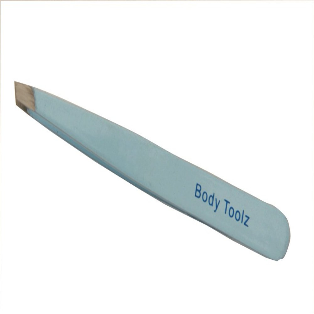 Body Toolz Slanted Sky Blue Tweezers