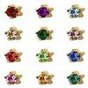 Studex Sterilized Piercing Earrings Ear Stud Birthstar September view 2