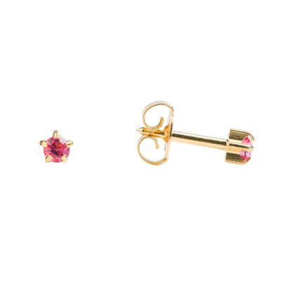 Studex Sterilized Piercing Earrings Ear Stud Birthstar October