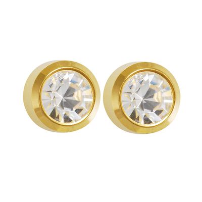 Studex Sterilized Piercing Earrings * Ear Stud * Birthstar * April * Regular