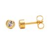 Studex Sterilized Piercing Earrings * Ear Stud * Birthstar * April * Regular view 3